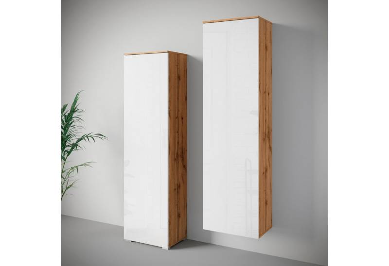 INOSIGN Schuhschrank Paris, stehend oder hängend montierbar, Türanschlag wechselbar moderne Garderobenschrank Höhe 180cm, 6 geräumiger Fächer von INOSIGN