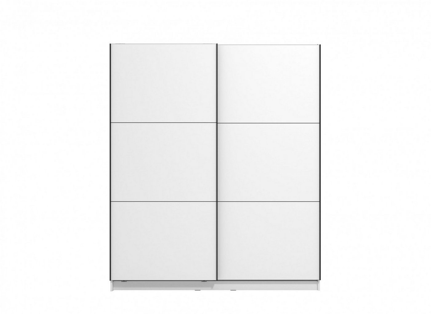 INOSIGN Schwebetürenschrank Sierra klassischer Kleiderschrank Wäscheschrank 179 oder 217cm breit mit kompletter Inneneinteilung, FSC®-zertifizierter Holzwerkstoff von INOSIGN