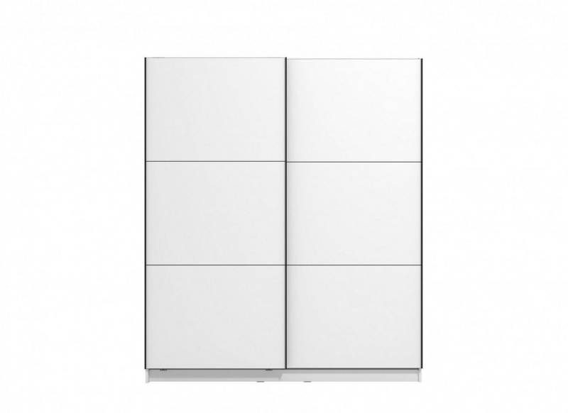 INOSIGN Schwebetürenschrank Sierra klassischer Kleiderschrank Wäscheschrank 179 oder 217cm breit mit kompletter Inneneinteilung, FSC®-zertifizierter Holzwerkstoff von INOSIGN
