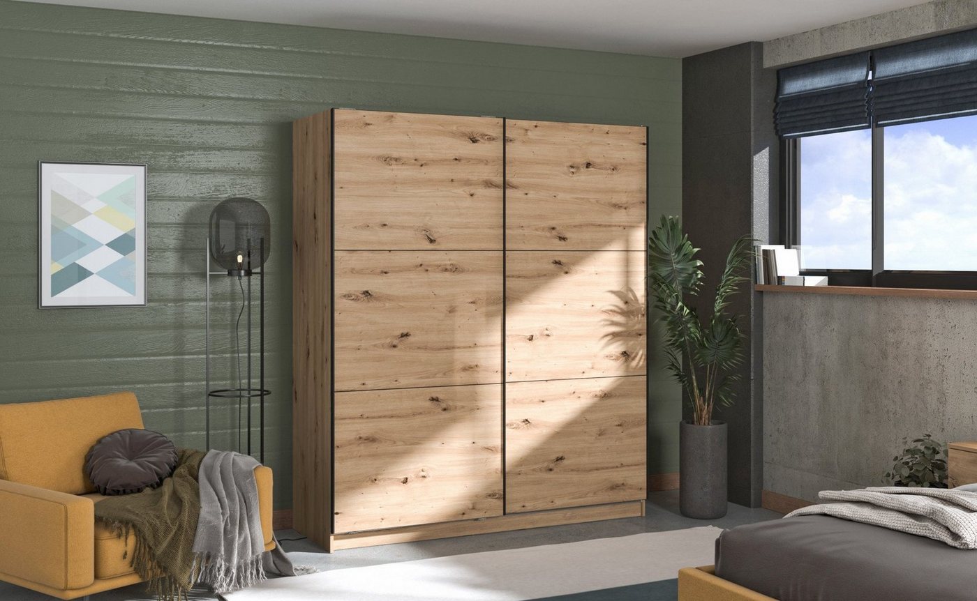 INOSIGN Schwebetürenschrank Sierra klassischer Kleiderschrank Wäscheschrank 179 oder 217cm breit mit kompletter Inneneinteilung, FSC®-zertifizierter Holzwerkstoff INOSIGN Schwebetürenschrank Sierra klassischer Kleiderschrank Wäscheschrank 179 oder 217cm breit mit kompletter Inneneinteilung, FSC®-zertifizierter Holzwerkstoff von INOSIGN