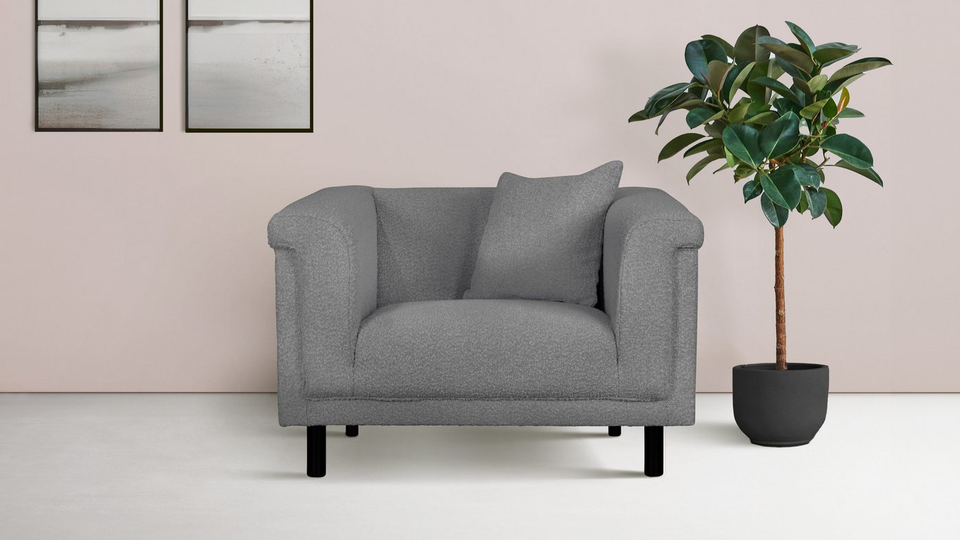 INOSIGN Sessel AGNIA B/T/H: 100/85/71 cm, incl. Zierkissen, auch in Cord und Bouclé INOSIGN Sessel AGNIA B/T/H: 100/85/71 cm, incl. Zierkissen, auch in Cord und Bouclé von INOSIGN