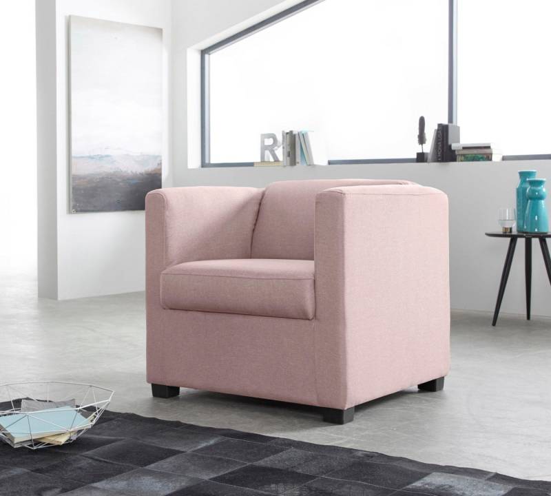 INOSIGN Sessel Bob Cocktailsessel, Clubsessel, Loungesessel, in verschiedenen modernen Farben und Qualitäten von INOSIGN