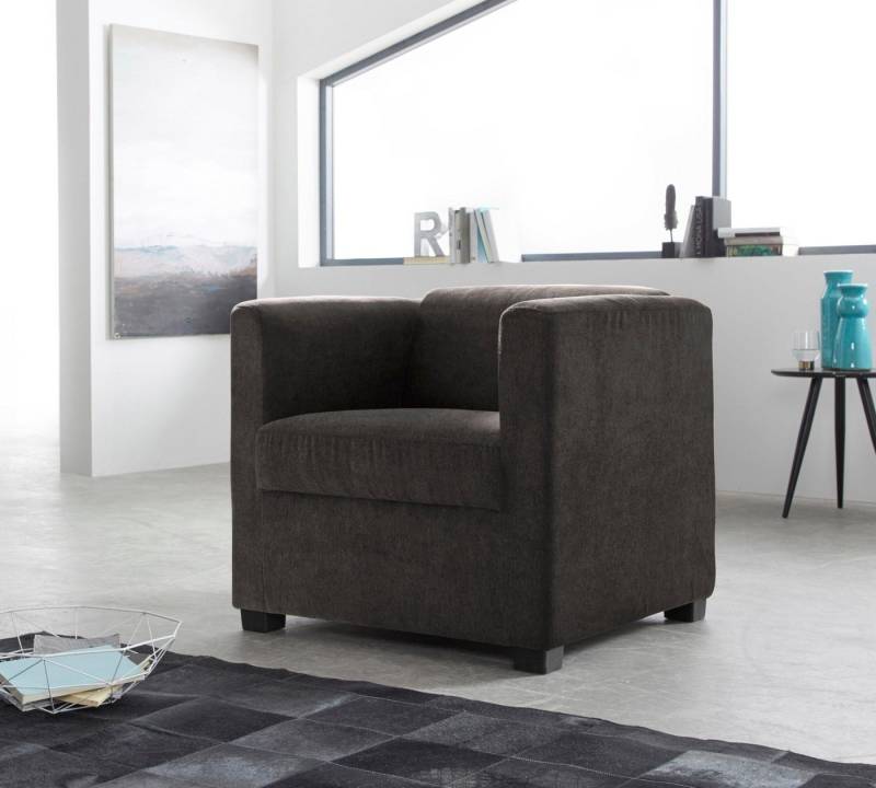 INOSIGN Sessel Bob Cocktailsessel, Clubsessel, Loungesessel, in verschiedenen modernen Farben und Qualitäten von INOSIGN