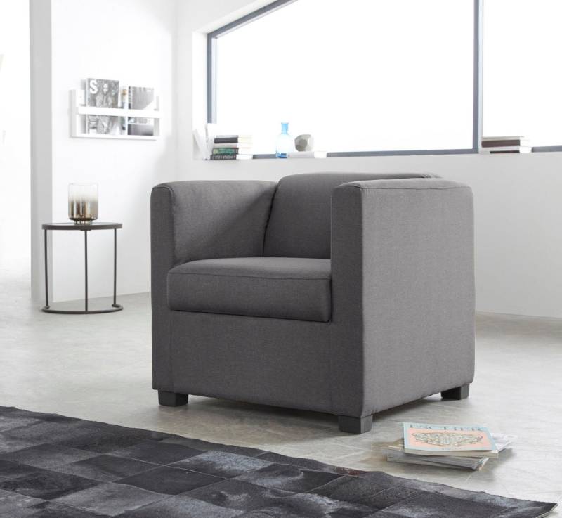 INOSIGN Sessel Bob Cocktailsessel, Clubsessel, Loungesessel, in verschiedenen modernen Farben und Qualitäten von INOSIGN