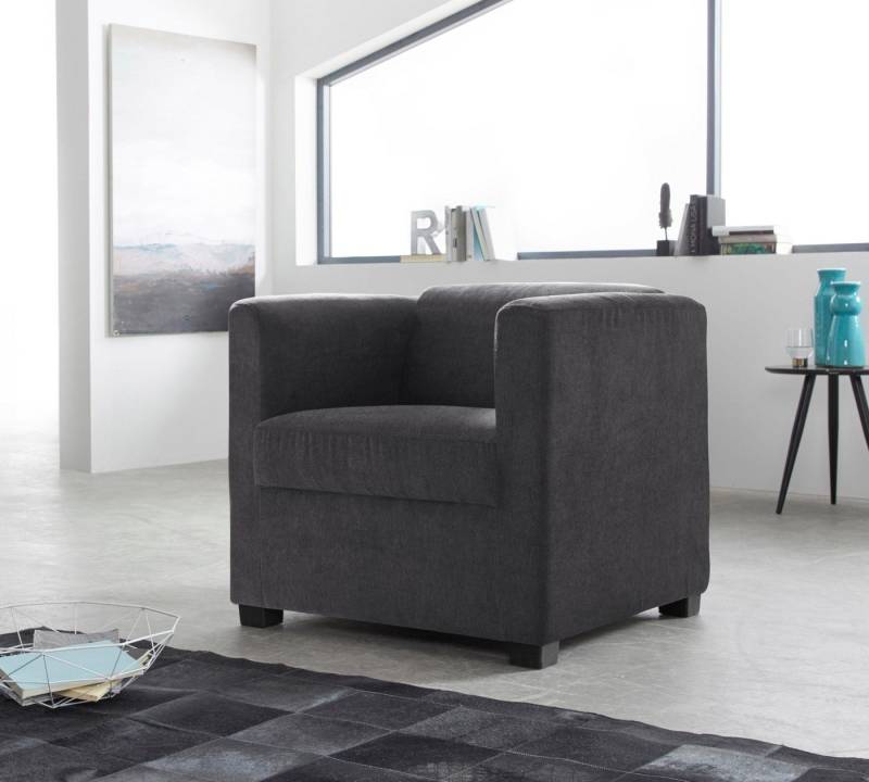 INOSIGN Sessel Bob Cocktailsessel, Clubsessel, Loungesessel, in verschiedenen modernen Farben und Qualitäten von INOSIGN