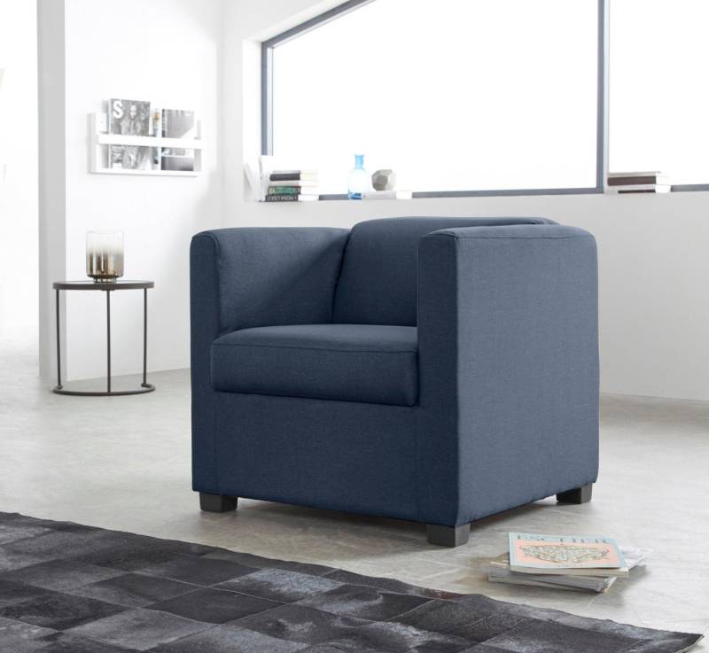 INOSIGN Sessel Bob Cocktailsessel, Clubsessel, Loungesessel, in verschiedenen modernen Farben und Qualitäten von INOSIGN