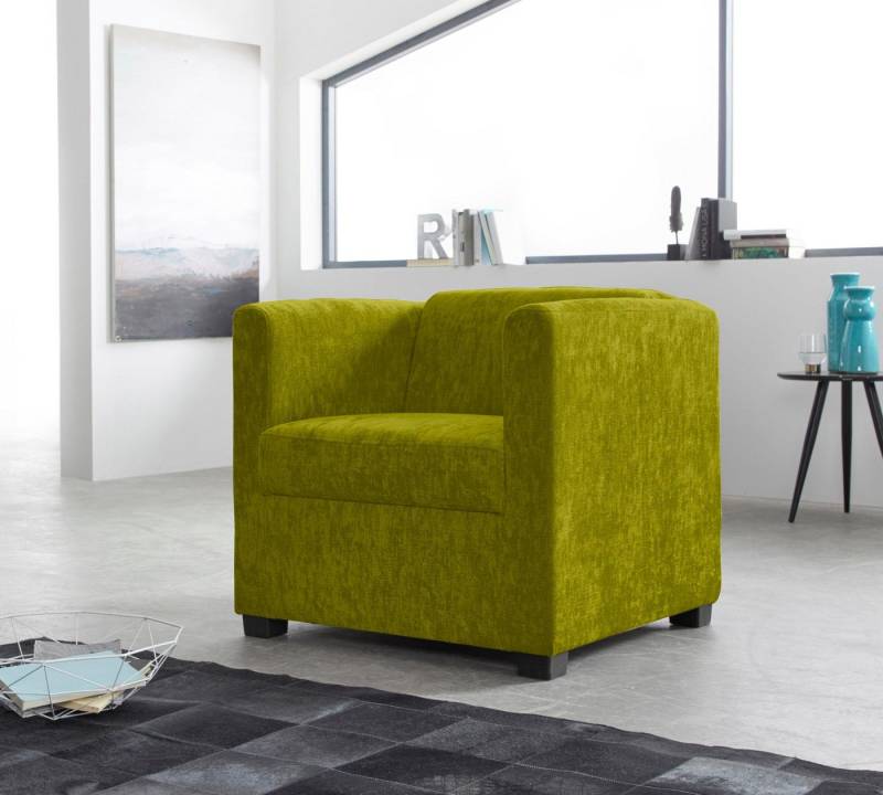 INOSIGN Sessel Bob Cocktailsessel, Clubsessel, Loungesessel, in verschiedenen modernen Farben und Qualitäten von INOSIGN