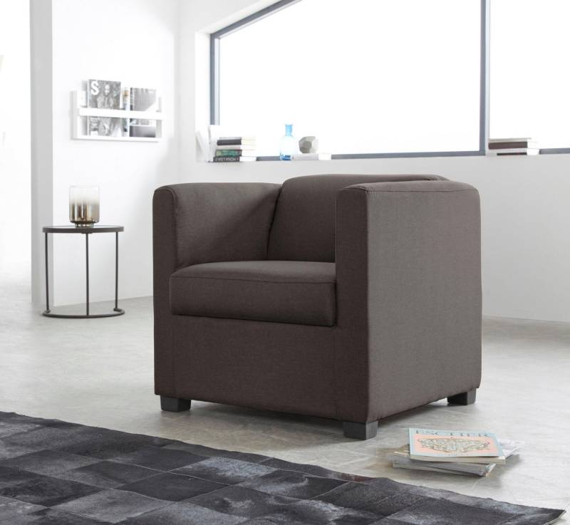 INOSIGN Sessel Bob Cocktailsessel, Clubsessel, Loungesessel, in verschiedenen modernen Farben und Qualitäten von INOSIGN