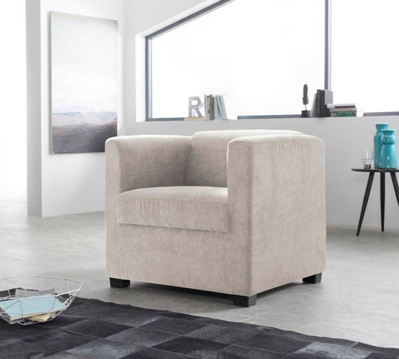 INOSIGN Sessel Bob Cocktailsessel, Clubsessel, Loungesessel, in verschiedenen modernen Farben und Qualitäten von INOSIGN