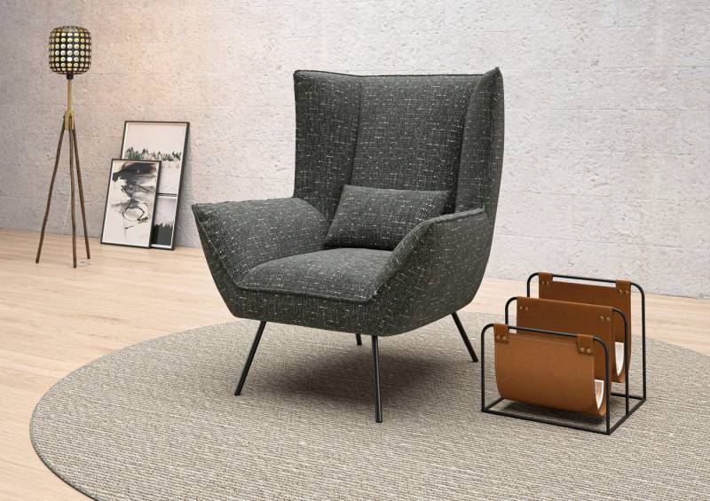 INOSIGN Sessel Kilrea Relaxsessel, Ohrensessel, Extra hohe Rückenlehne von INOSIGN