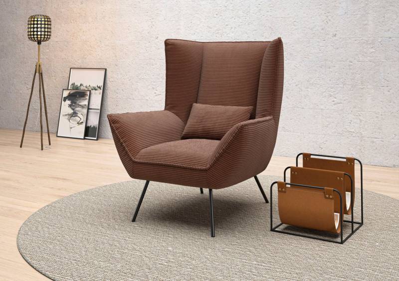INOSIGN Sessel Kilrea Relaxsessel, Ohrensessel, Extra hohe Rückenlehne von INOSIGN