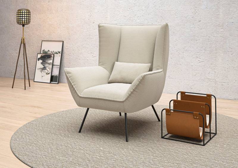 INOSIGN Sessel Kilrea Relaxsessel, Ohrensessel, Extra hohe Rückenlehne von INOSIGN