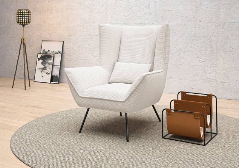 INOSIGN Sessel Kilrea Relaxsessel, Ohrensessel, Extra hohe Rückenlehne von INOSIGN
