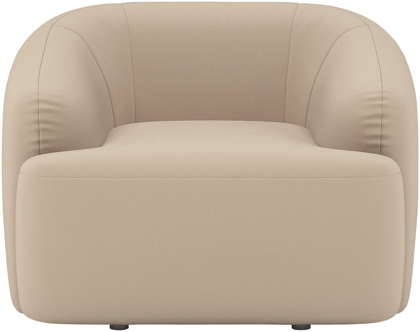 INOSIGN Sessel Nergal, B/T/H, 120/110/81 cm, Großer Sessel mit Wellenunterfederung, in verschiedenen Farben von INOSIGN