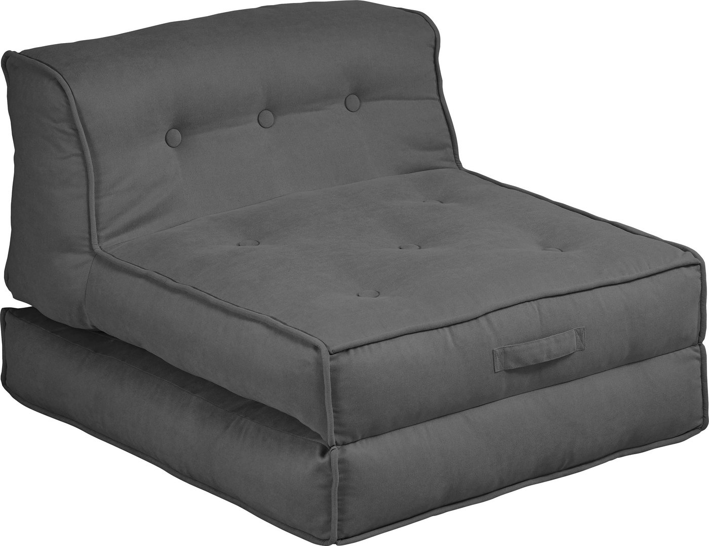 INOSIGN Sessel Pia, Loungesessel in 2 Größen, mit Schlaffunktion und Pouf-Funktion. von INOSIGN