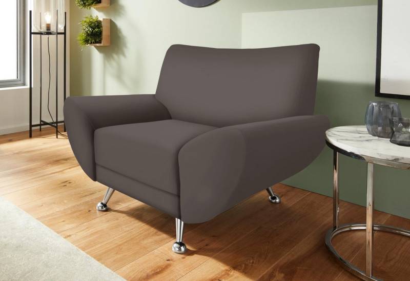 INOSIGN Sessel Saltare elegant und komfortabel, toller Designfuß von INOSIGN