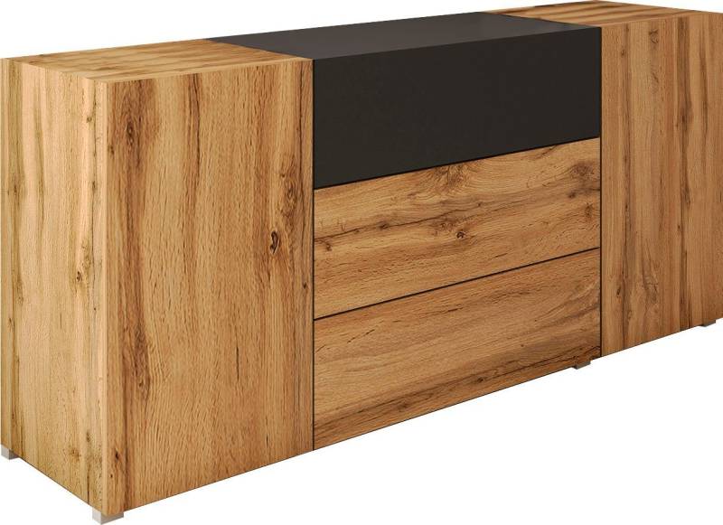 INOSIGN Sideboard BERLIN, Moderne grifflose Kommode Breite 150 cm, 4 Schubkästen/ 2 Türen von INOSIGN