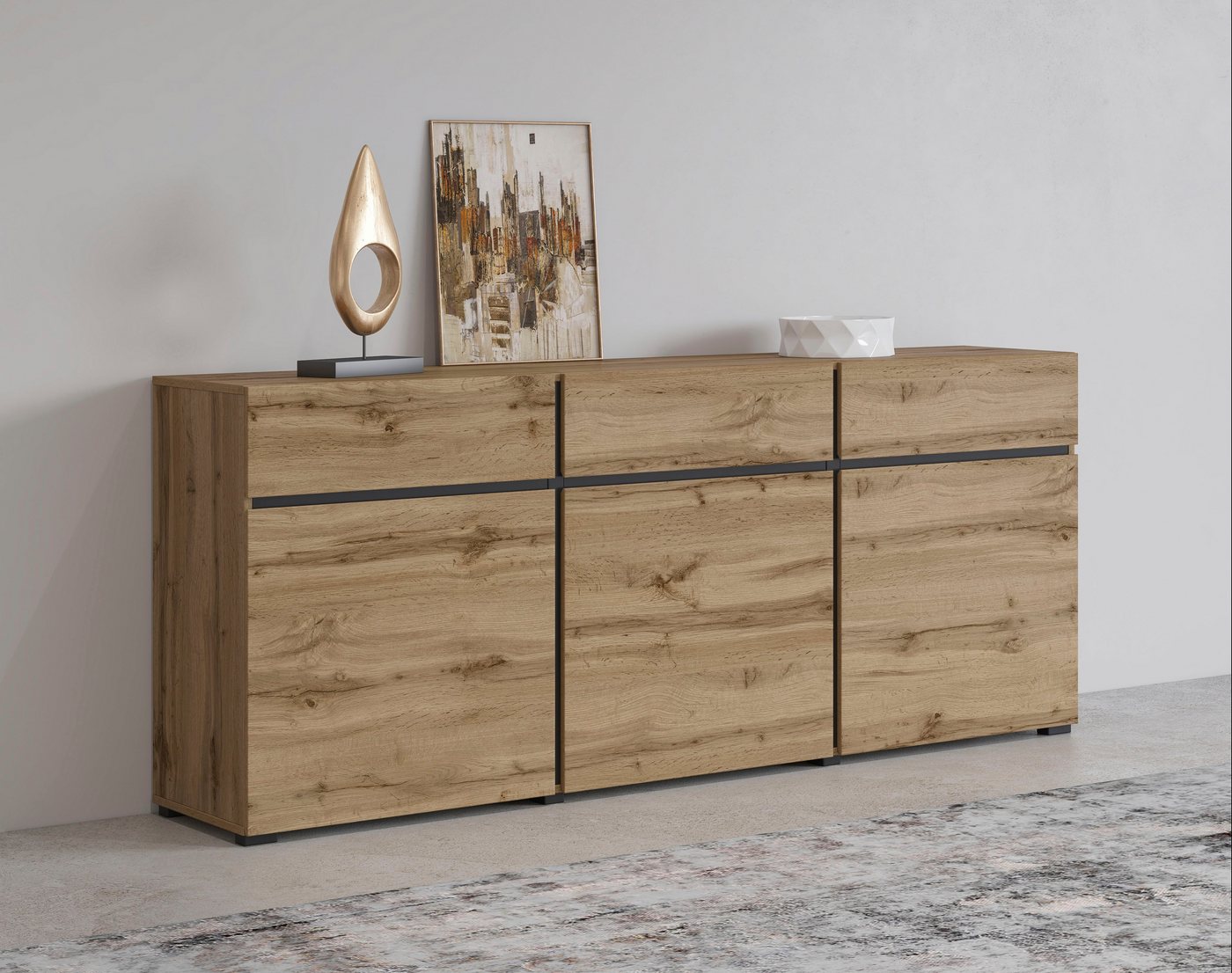 INOSIGN Sideboard Cross, Breite 180 cm von INOSIGN