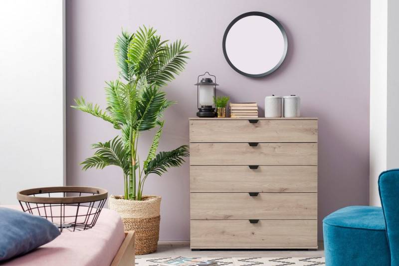 INOSIGN Sideboard Duero, Kommode mit 5 Schubkästen, Breite 90 cm von INOSIGN