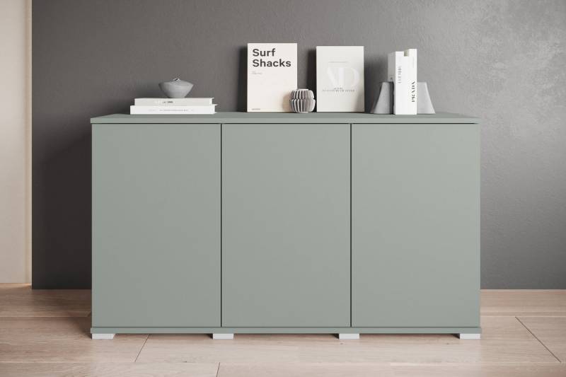 INOSIGN Sideboard Kenia, moderne grifflose Kommode mit 3 Türen, Breite 120 cm (1 St), Push-to-Open-Fronten, höhenverstellbaren Einlegeböden von INOSIGN