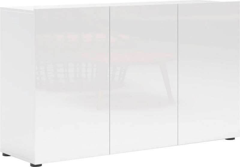 INOSIGN Sideboard Mister, Kommode, komplett Hochglanz lackiert, Breite 135cm von INOSIGN