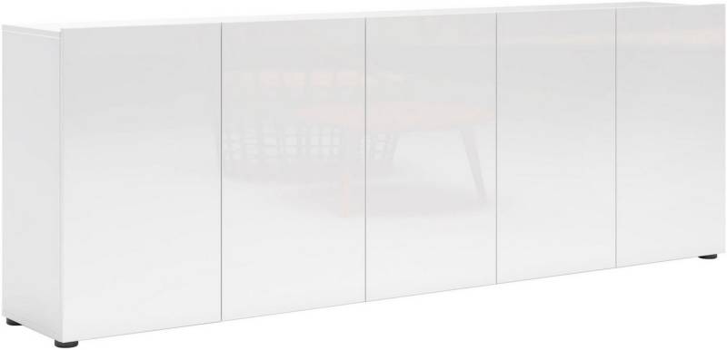 INOSIGN Sideboard Mister, Kommode, komplett Hochglanz lackiert, Breite (B/H): 225/80 cm von INOSIGN