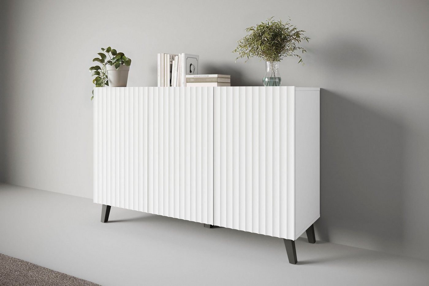 INOSIGN Sideboard SIDEBOARD PHUKET (1 St), Modernes Sideboard mit 6 Fächern, Breite 120 cm von INOSIGN