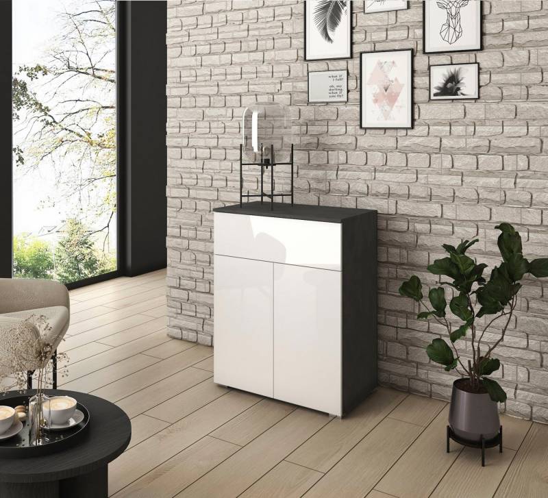 INOSIGN Sideboard PARIS (1 St), Moderne 72cm breite grifflose Kommode, vielseitig einsetzbar von INOSIGN