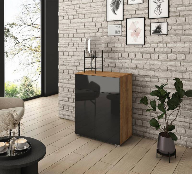 INOSIGN Sideboard PARIS (1 St), Moderne 72cm breite grifflose Kommode, vielseitig einsetzbar von INOSIGN