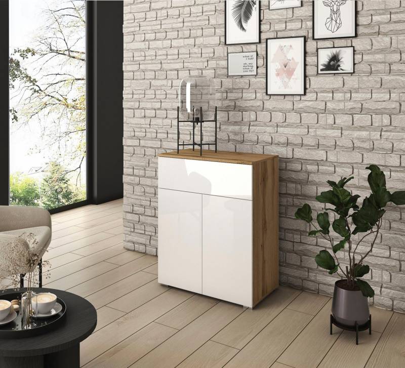 INOSIGN Sideboard PARIS (1 St), Moderne 72cm breite grifflose Kommode, vielseitig einsetzbar von INOSIGN