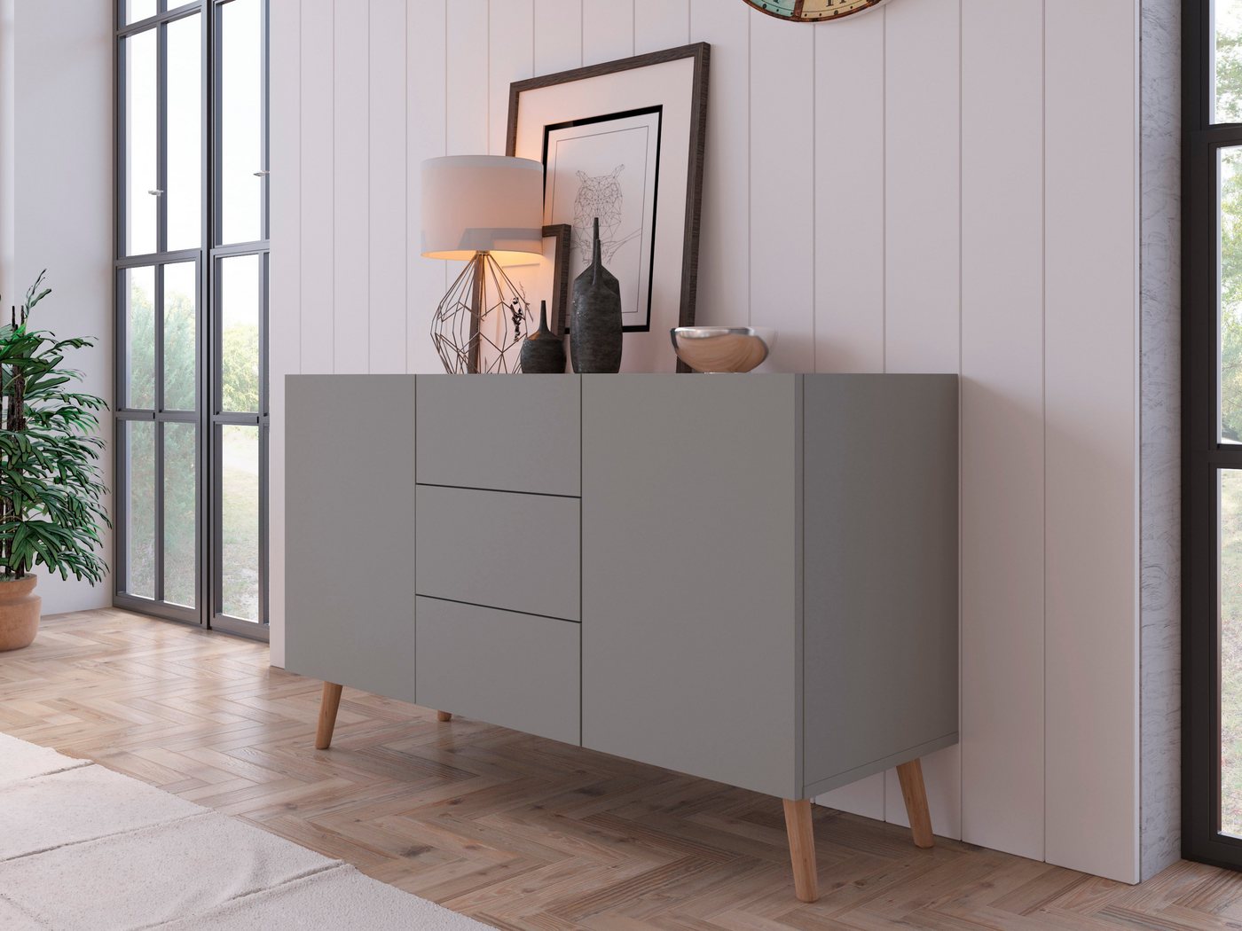 INOSIGN Sideboard Scandi, Breite 120 cm von INOSIGN