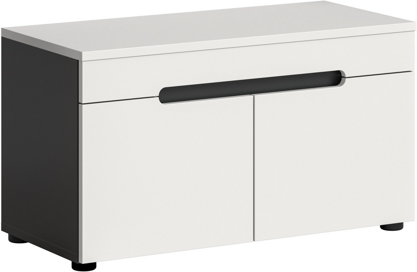 INOSIGN Sitzbank REHAT, Breite 80cm, TOPSELLER!, 2 Türen, 2 Fächer, Garderobenbank, Flurbank, Dielenbank, Bank mit Stauraum, Bank INOSIGN Sitzbank REHAT, Breite 80cm, TOPSELLER!, 2 Türen, 2 Fächer, Garderobenbank, Flurbank, Dielenbank, Bank mit Stauraum, Bank von INOSIGN