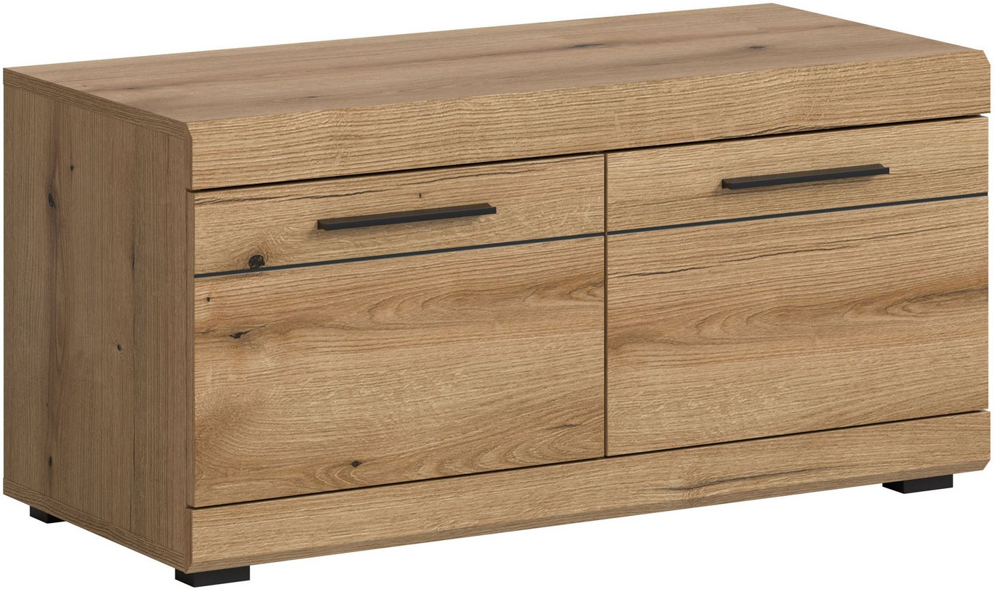 INOSIGN Sitzbank Siena, Breite 90 cm, 2 Türen, 2 Einlegeböden, 4 Fächer (1-St), Scout, Sitzbank Breite 90 cm, 2 Türen, 4 Fächer, Flur, Diele von INOSIGN