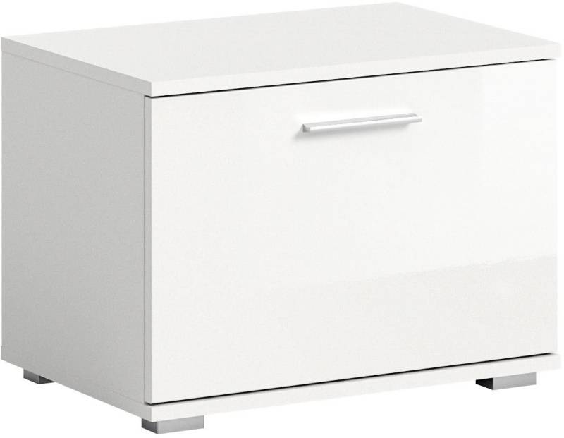 INOSIGN Sitzbank Valge, Breite 55cm, 1 Klappe, 1 Einlegeboden, 2 Fächer, Bank, Schuhbank, Garderobenbank, Dielenbank, Flurbank, Ablagebank von INOSIGN