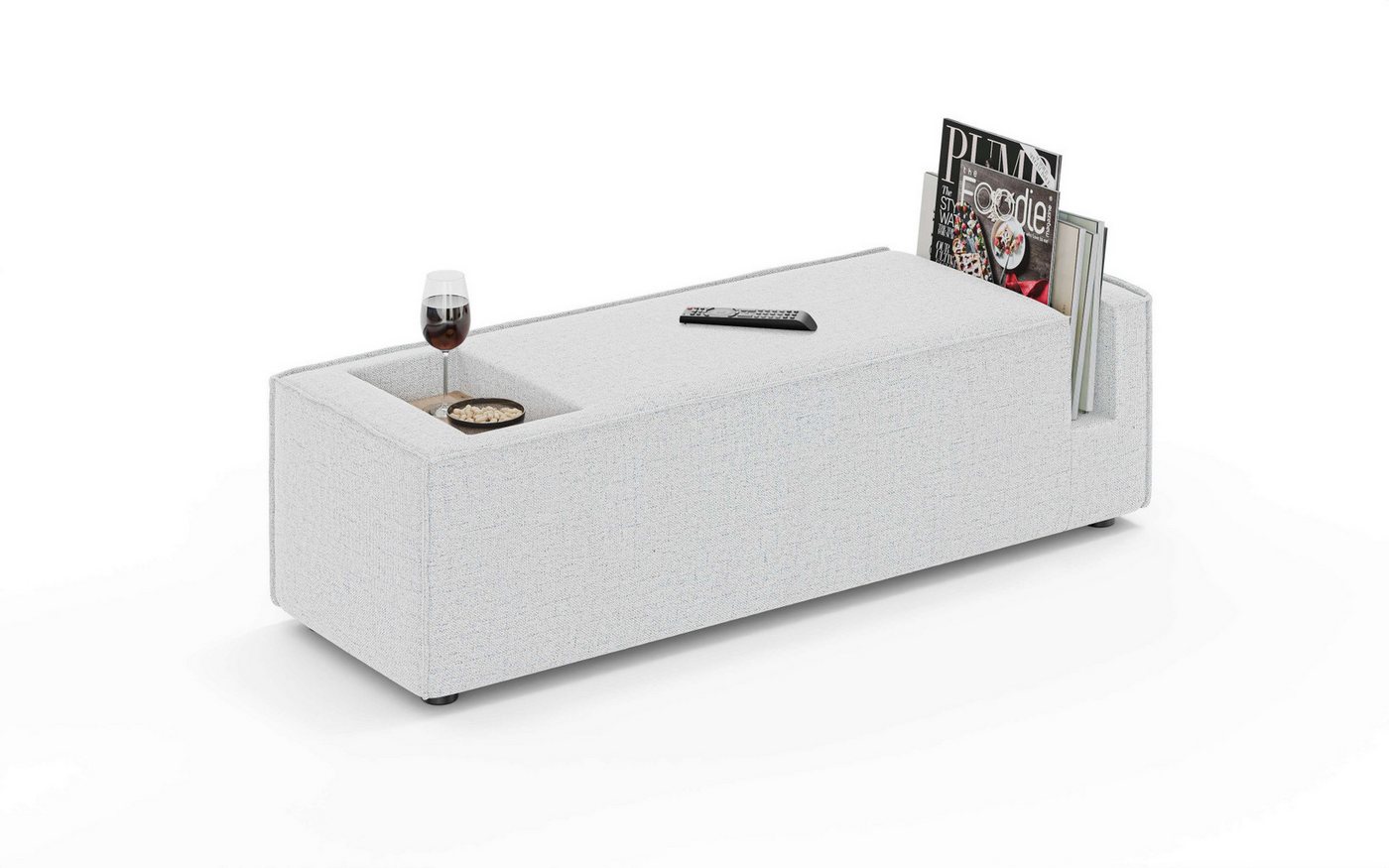 INOSIGN Sofaelement HAILY Tisch XL für das Modulsofa, extra tief, Maße B/T/H: 45/130/37 cm, als Modul oder separat verwendbar, mit Steckfach und Ablagefläche INOSIGN Sofaelement HAILY Tisch XL für das Modulsofa, extra tief, Maße B/T/H: 45/130/37 cm, als Modul oder separat verwendbar, mit Steckfach und Ablagefläche von INOSIGN