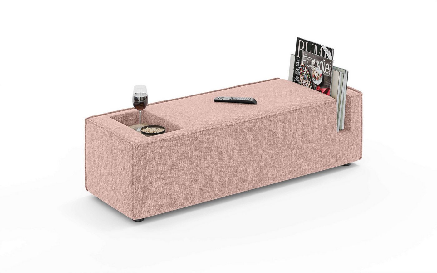 INOSIGN Sofaelement HAILY Tisch XL für das Modulsofa, extra tief, Maße B/T/H: 45/130/37 cm, als Modul oder separat verwendbar, mit Steckfach und Ablagefläche INOSIGN Sofaelement HAILY Tisch XL für das Modulsofa, extra tief, Maße B/T/H: 45/130/37 cm, als Modul oder separat verwendbar, mit Steckfach und Ablagefläche von INOSIGN