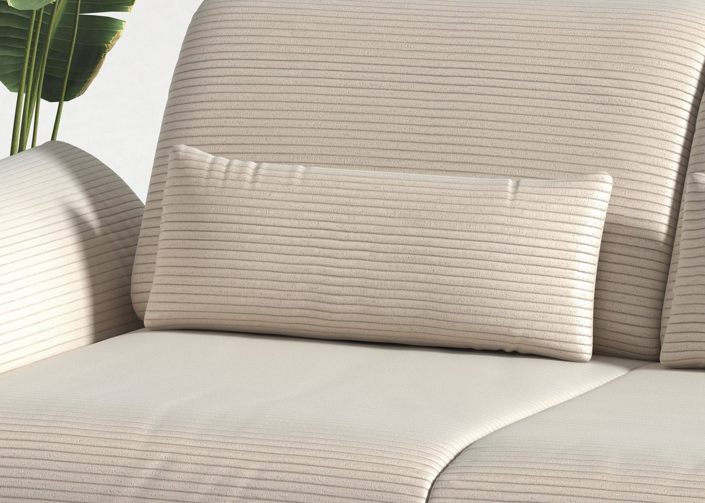 INOSIGN Sofakissen Coco, (Set), wahlweise 2er- oder 3er-Nierenkissen-Set, Breite jeweils 64 cm von INOSIGN