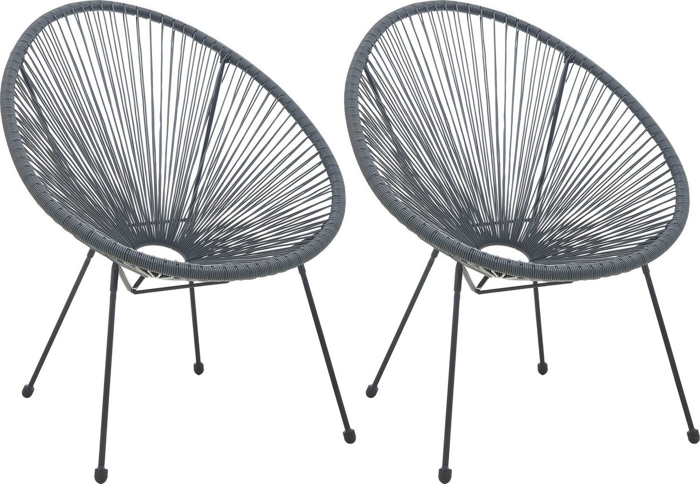 INOSIGN Stuhl (Set, 2 St), runde Sitzschale im 2er-Set von INOSIGN