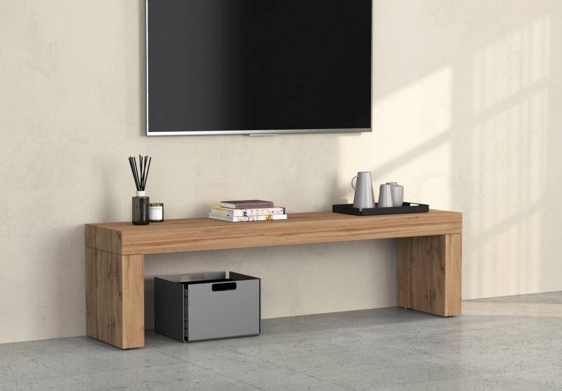 INOSIGN TV-Brücke CHRONOS Breite 180 cm, mit eine 10 cm dicken stabilen folding Platte (1 St), TV-Board, Medienbrücke, TV-Aufsatz 'Made in Italy' von INOSIGN