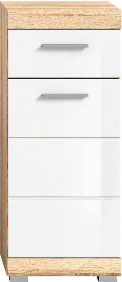 INOSIGN Unterschrank Siena (1-St) Badmöbel Badschrank, 1 Tür, 1 Schubkasten, Breite 37 cm von INOSIGN
