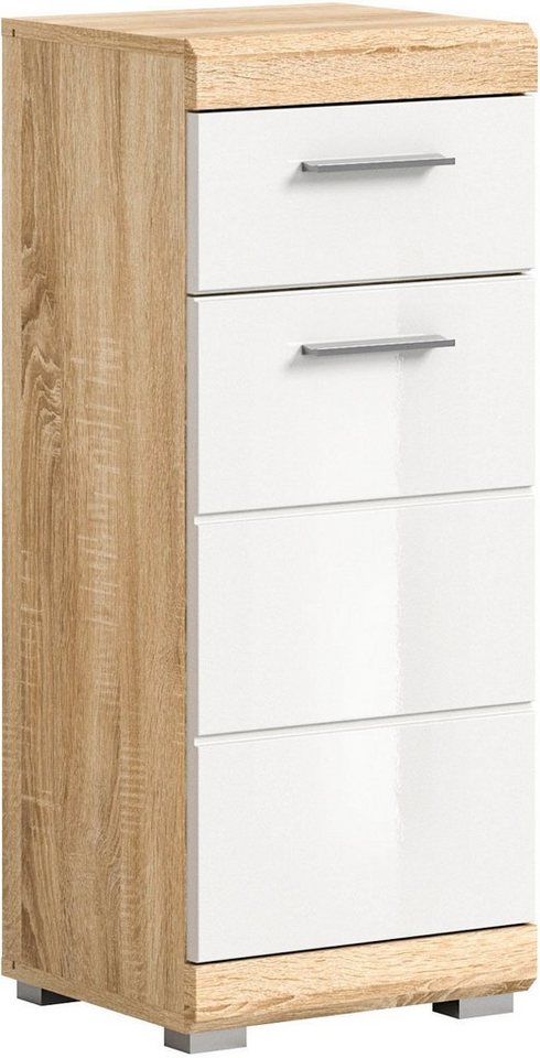 INOSIGN Unterschrank Siena, Breite 37cm, 1 Tür, 1 Schubkasten, 2 Fächer, MDF-Front (1-St) in verschiedenen Farben erhältlich, Badmöbel, Badschrank, Kommode, Bad von INOSIGN