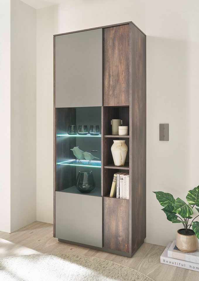 INOSIGN Vitrine LARGO Soft-Close-Funktion, Höhe ca. 200 cm von INOSIGN