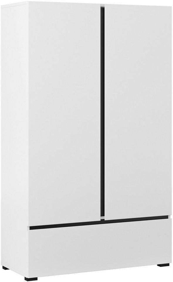 Home affaire Wäscheschrank Cross, moderner griffloser Kleiderschrank Mehrzweckschrank, Drehtürenschrank mit 1 Schublade, 3 Farben verfügbar Home affaire Wäscheschrank Cross, moderner griffloser Kleiderschrank Mehrzweckschrank, Drehtürenschrank mit 1 Schublade, 3 Farben verfügbar von Home affaire