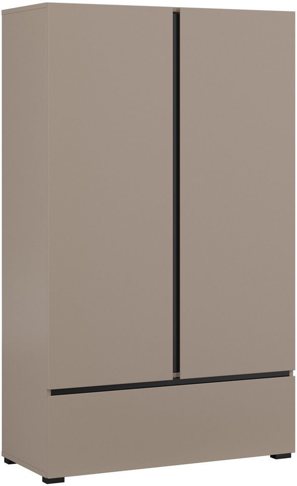 Home affaire Wäscheschrank Cross, moderner griffloser Kleiderschrank Mehrzweckschrank, Drehtürenschrank mit 1 Schublade, 3 Farben verfügbar Home affaire Wäscheschrank Cross, moderner griffloser Kleiderschrank Mehrzweckschrank, Drehtürenschrank mit 1 Schublade, 3 Farben verfügbar von Home affaire