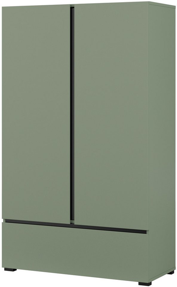 Home affaire Wäscheschrank Cross, moderner griffloser Kleiderschrank Mehrzweckschrank, Drehtürenschrank mit 1 Schublade, 3 Farben verfügbar Home affaire Wäscheschrank Cross, moderner griffloser Kleiderschrank Mehrzweckschrank, Drehtürenschrank mit 1 Schublade, 3 Farben verfügbar von Home affaire