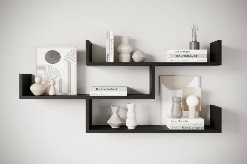 INOSIGN Wandboard Wandregal Trio, 1-tlg., Hängeregal mit 3 Ablageflächen, modernes Design, variabel einsetzbar von INOSIGN