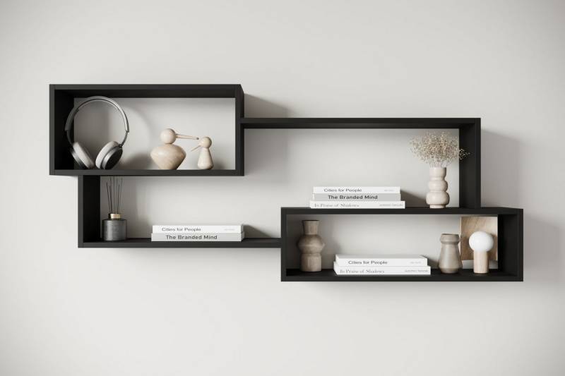 INOSIGN Wandboard Wandregal Trio 005, 1-tlg., Ideal als Bücherregal, Dekoregal oder Ablage im Büro von INOSIGN