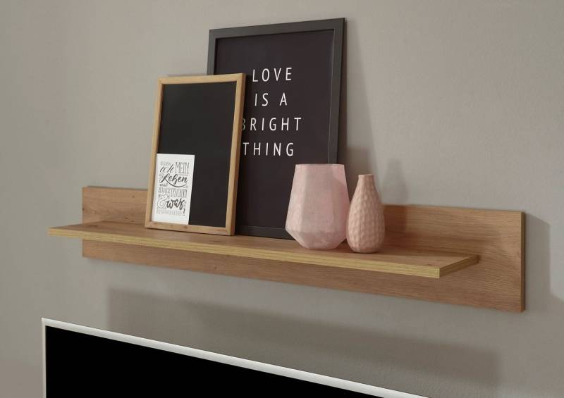 INOSIGN Wandregal Torge, Wandboard, Wandhalter, Hängeregal, Dekoregal, 1-tlg., skandinavisches Design, Ablagefläche, für kleine Räume, Breite 107 cm von INOSIGN