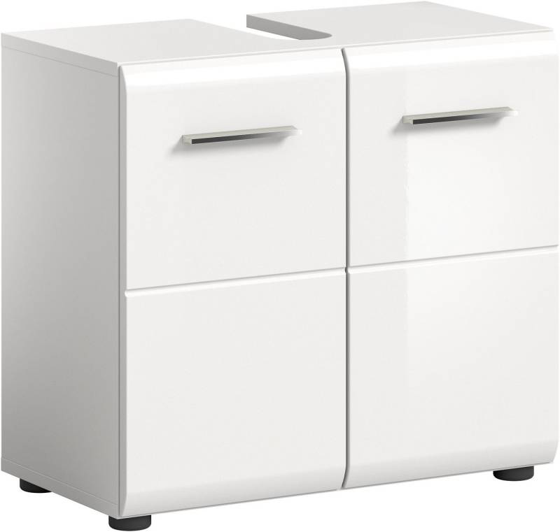INOSIGN Waschbeckenunterschrank FLORENZ, TOPSELLER!, Breite 60cm, 1 Einlegeboden, 2 Fächer mit Siphonausschnitt, Badmöbel, Badschrank, Schrank, Kommode, Bad von INOSIGN