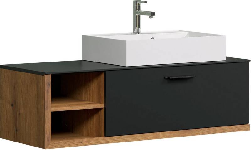 welltime Waschtisch Premont, Eleganter Waschbeckenunterschrank mit 60 cm Waschbecken - Softclose von welltime